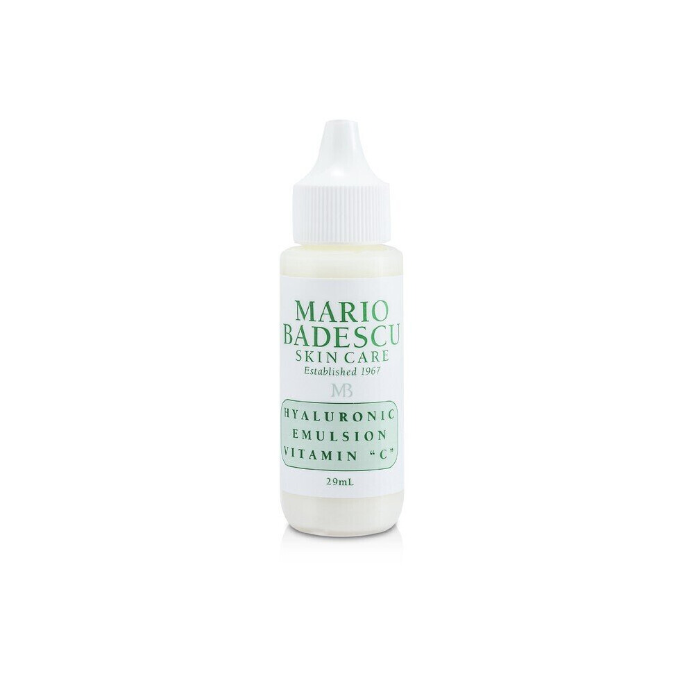 Mario Badescu Hyaluronic Emulsion With Vitamin C - For Combination/ Dry/ Sensitive Skin Types 29ml/1oz