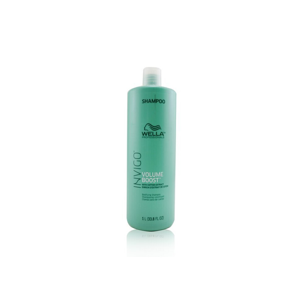 Wella Invigo Volume Boost Bodifying Shampoo 1000Ml/33.8Oz