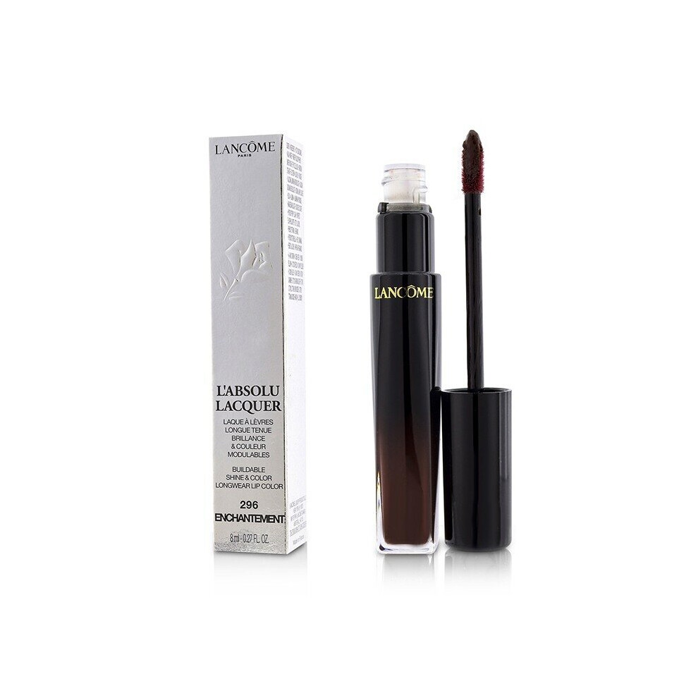 Lancome L'Absolu Lacquer Lipstick 8ml - 296 Enchantment