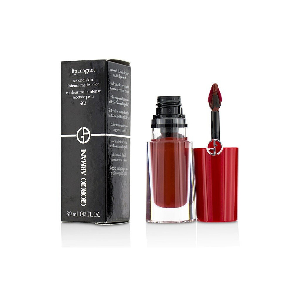 Giorgio Armani Lip Magnet Red Matte Liquid Lipstick 403 Vibrato