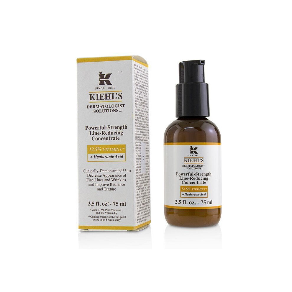 Kiehl's Dermatologist Solutions Powerful-Strength Line-Reducing Concentrate (With 12.5% Vitamin C + Hyaluronic Acid) 75ml/2.5oz