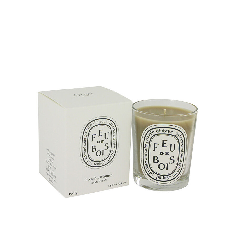 Diptyque Scented Candle - Feu De Bois (Wood Fire) 190g/6.5oz