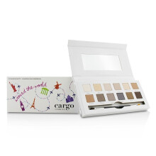 Cargo Around the World Eye Shadow Palette (12x Eye Shadow, 1x Shadow Brush) 12x0.8g/0.03oz