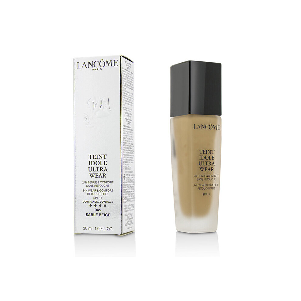 Lancome Teint Idole Ultra Wear 24H Wear & Comfort Foundation SPF 15 - # 045 Sable Beige 30ml/1oz