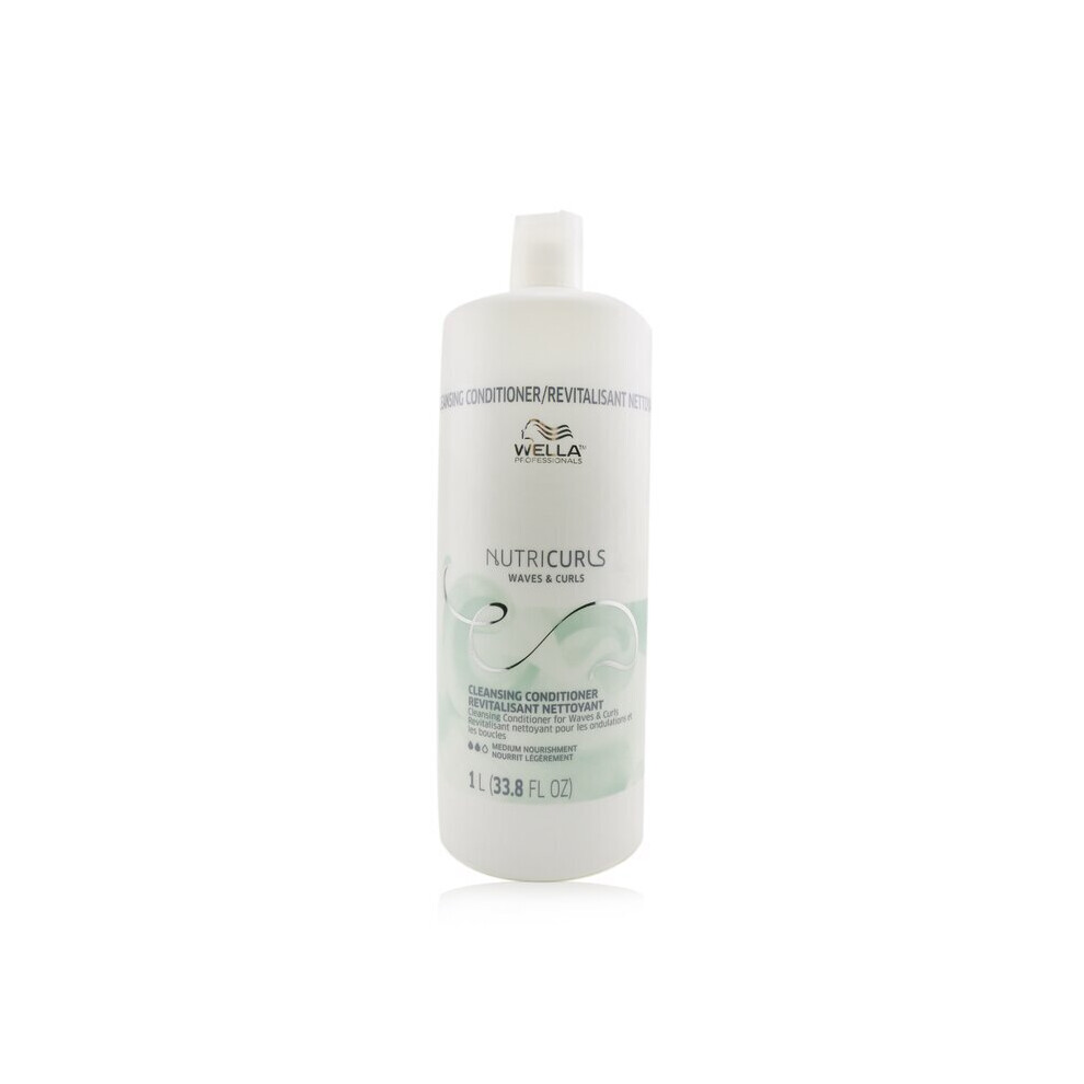 Wella Nutricurls Cleansing Conditioner (For Waves & Curls) 1000ml/33.8oz