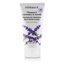 DERMA E, Hautglättende Shea Handcreme, Vitamin E, Lavendel & Neroli, 2 Unzen (56 g)