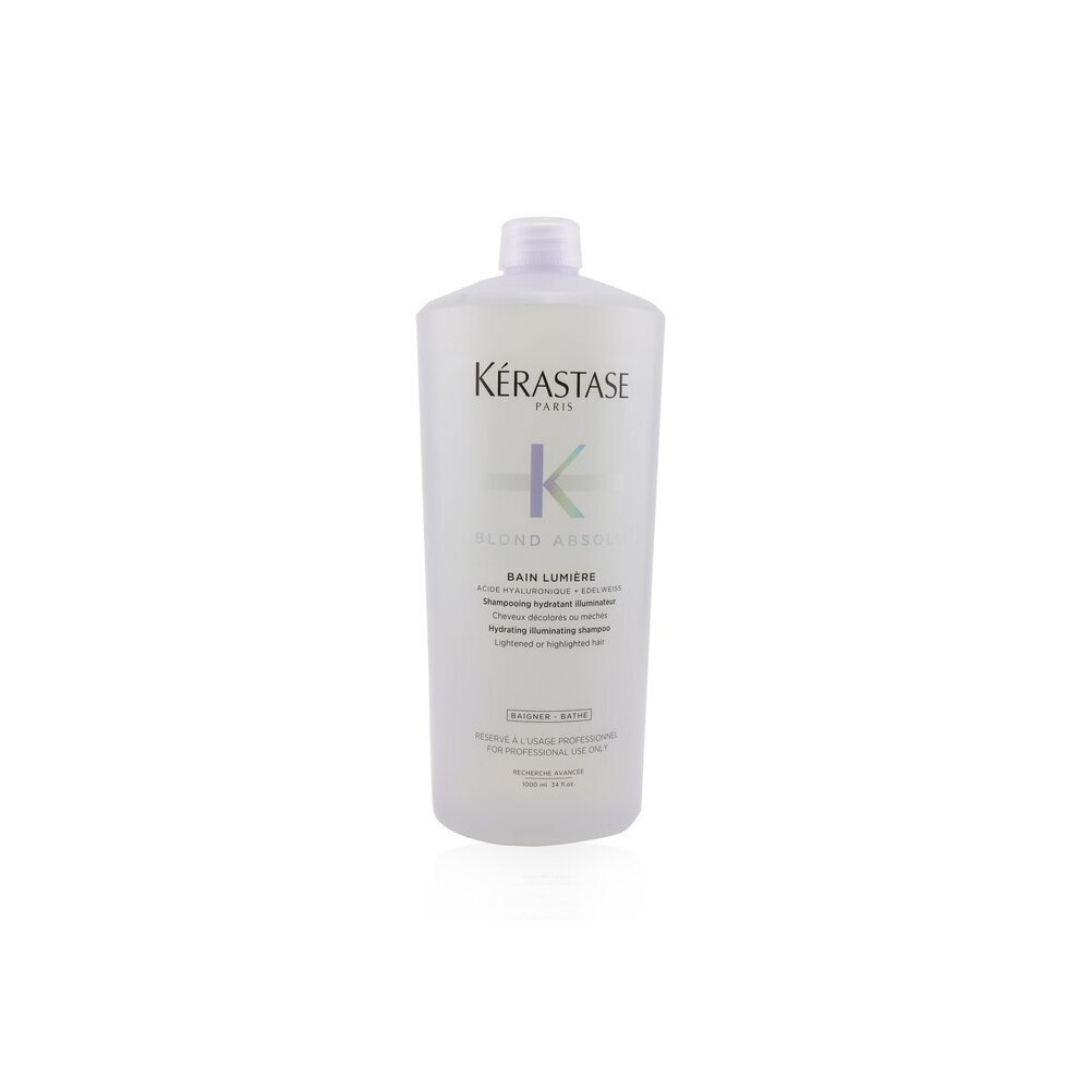 Kerastase Blond Absolu Bain Lumiere Hydrating Illuminating Shampoo (Lightened or Highlighted Hair) 1000ml/34oz