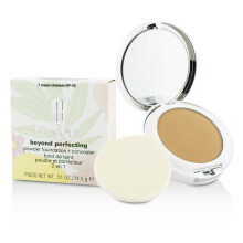 Clinique - Überlegene Puder-Foundation + Concealer 07 Creme Chamois (14,5g)