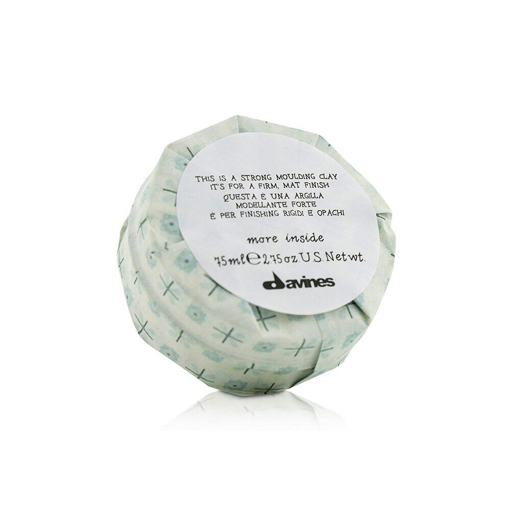 Davines More Inside This Is A Strong Moulding Clay (For A Firm, Mat Finish) 75Ml/2.75Oz