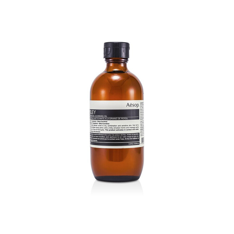 Aesop Parsley Seed Facial Cleansing Oil 200Ml/6.7Oz