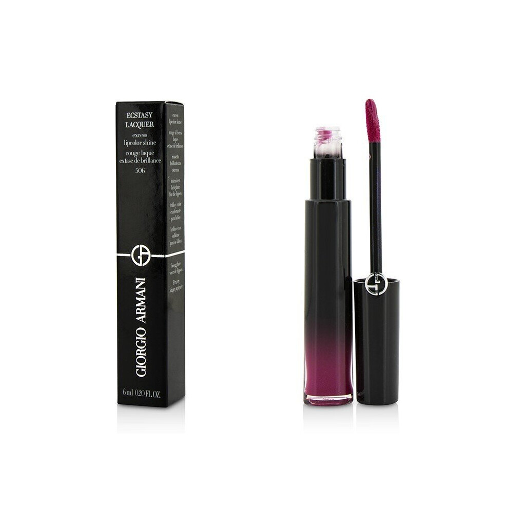 Giorgio Armani Ecstasy Lacquer Pink Liquid Lipstick 506 Maharajah