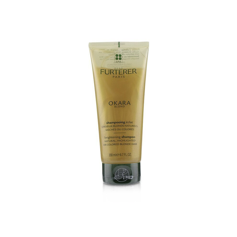 Rene Furterer Okara Blond Blonde Radiance Ritual Brightening Shampoo (Natural, Highlighted Or Colored Blonde Hair) 200Ml/6.7Oz
