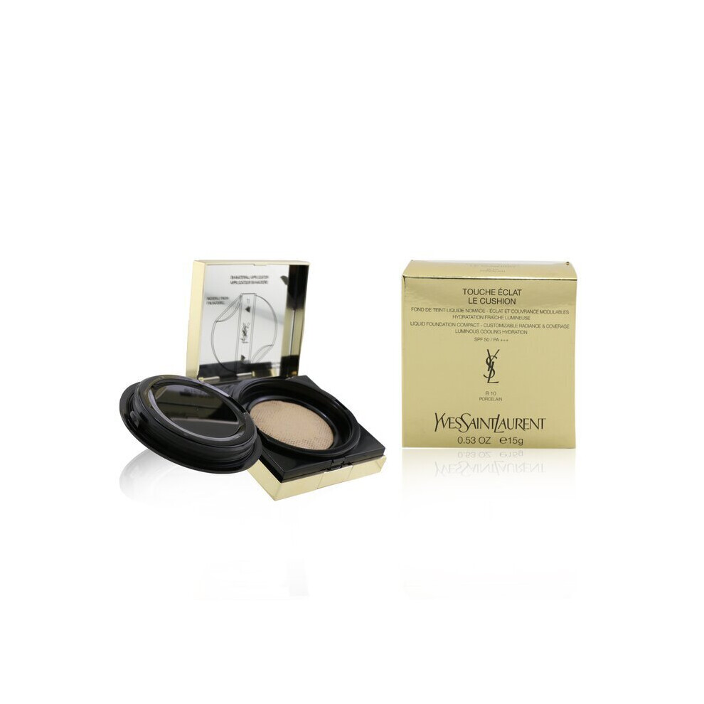 YSL Touche Eclat Le Cushion Foundation B10 Porcelain SPF50