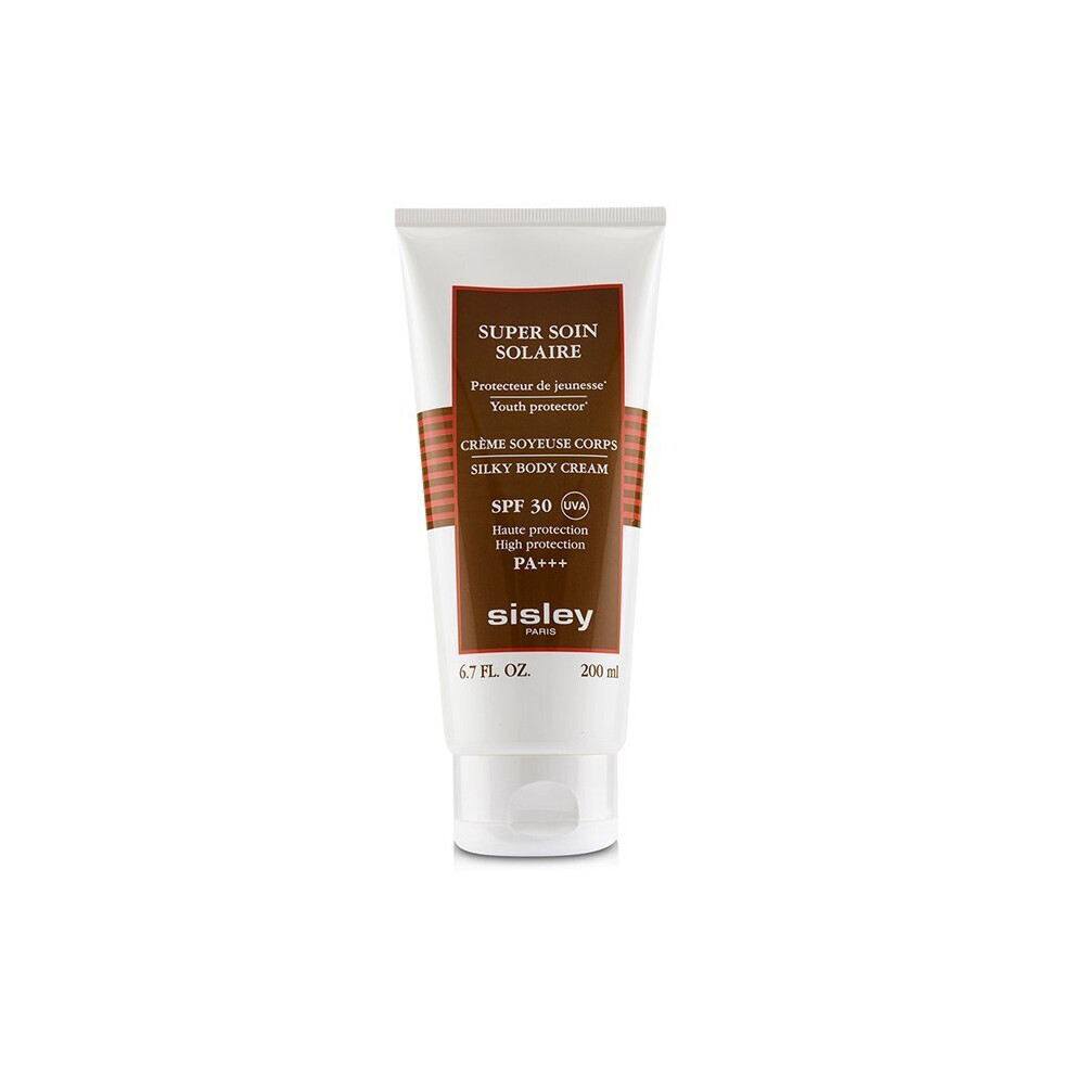 Sisley Super Soin Solaire Silky Body Cream SPF 30 UVA High Protection 168105 200ml/6.7oz