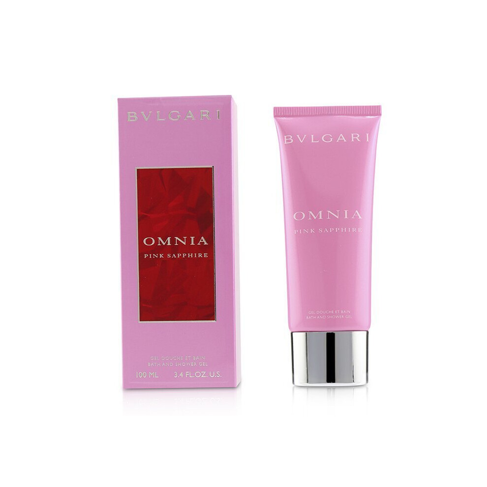 Bvlgari Omnia Pink Sapphire Bath And Shower Gel 100ml