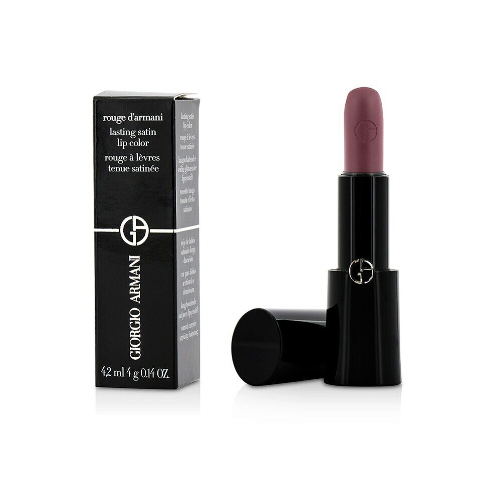 Giorgio Armani Rouge d'Armani Lasting Satin Lipstick 600 Front-Row