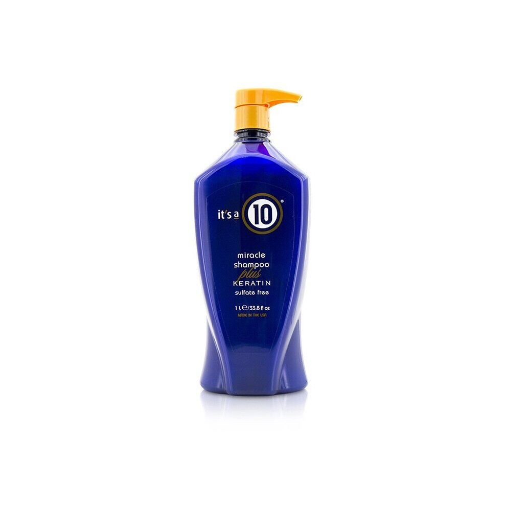 It's A 10 Miracle Shampoo Plus Keratin (Sulfate Free) 1000Ml/33.8Oz