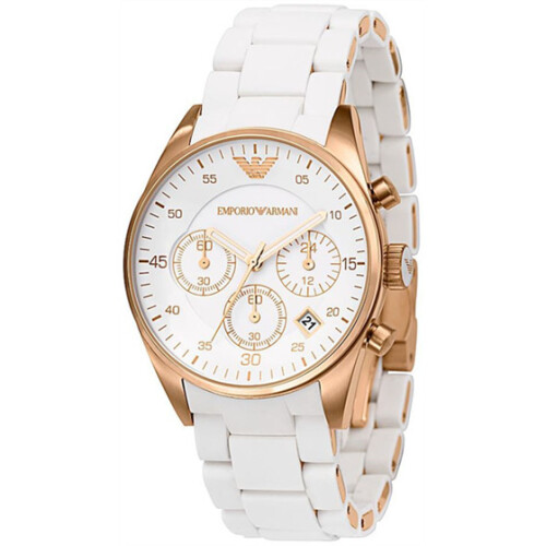 Emporio Armani Ladies Watch - Rose Gold | Armani Watch AR5920