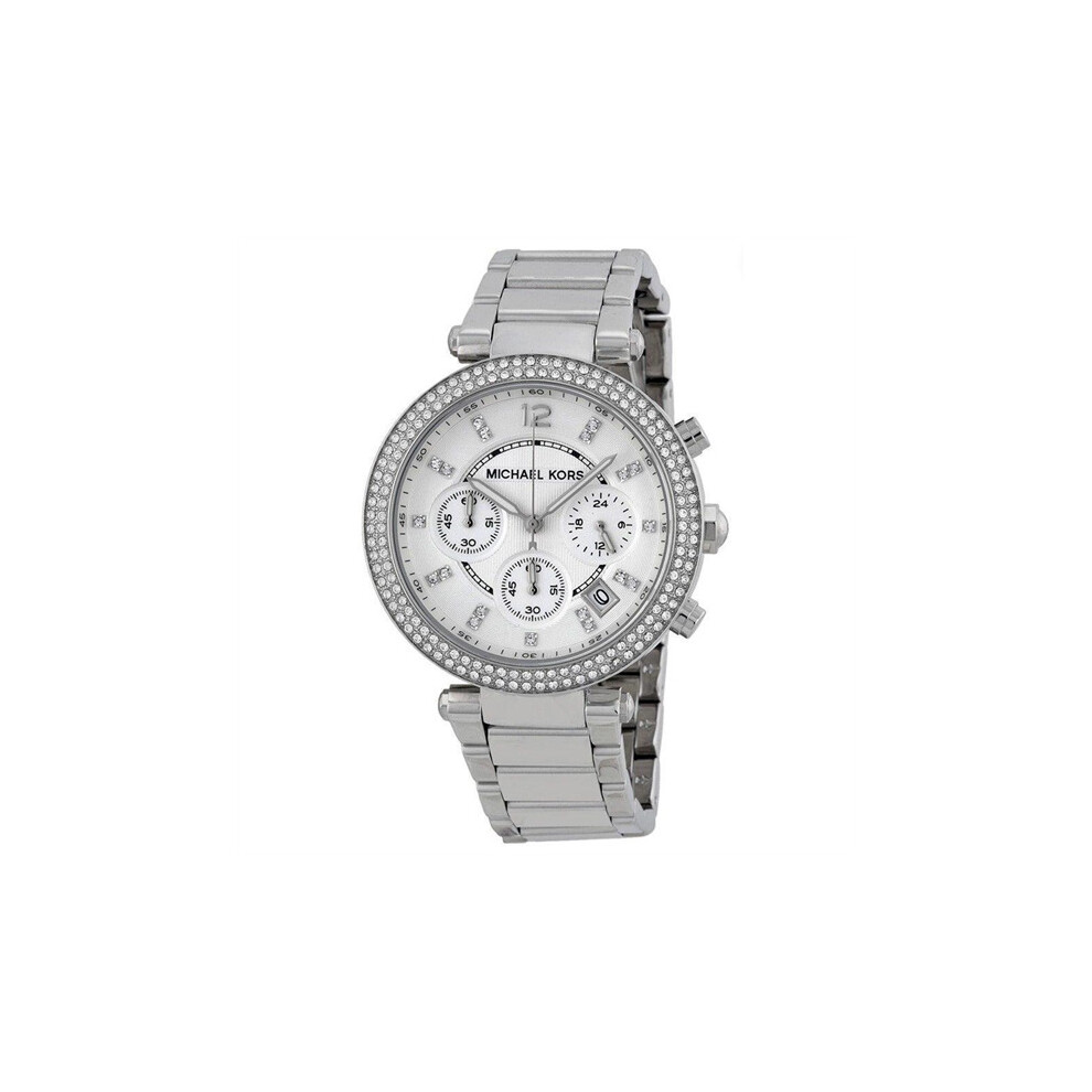 Michael Kors Parker Mk5353 Watch Woman Al Quarzo Silver