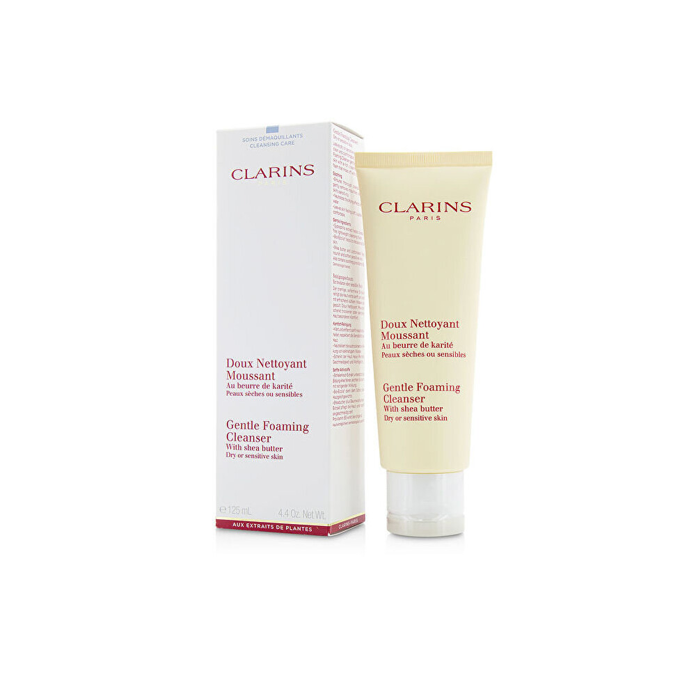 Clarins Gentle Foaming Cleanser with Shea Butter - Dry or Sensitive Skin 125ml/4.4oz