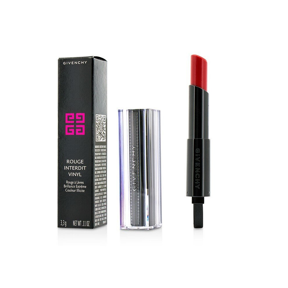 Givenchy Rouge Interdit Vinyl Extreme Shine Lipstick - # 11 Rouge Rebelle 3.3g/0.11oz