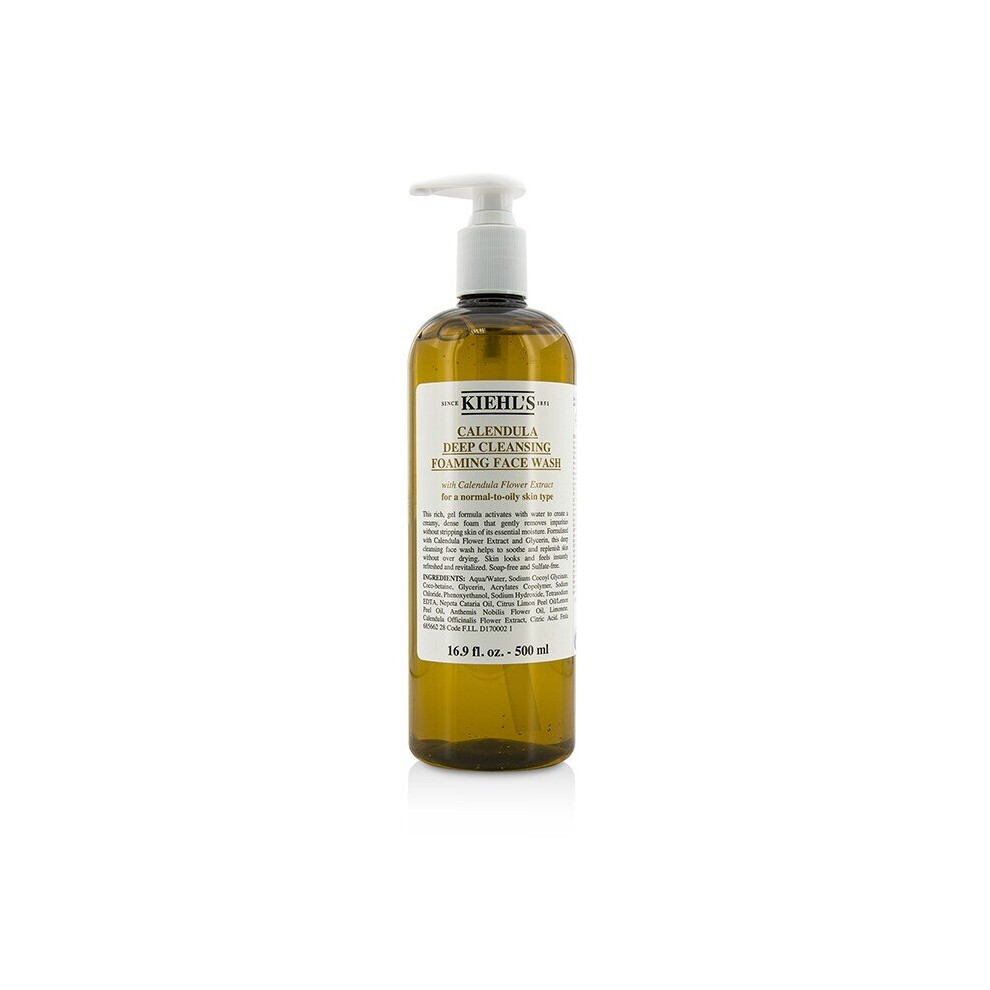 Kiehl's Calendula Deep Cleansing Foaming Face Wash 500ml/16.9oz