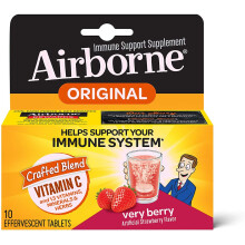 AirBorne, Immuunipuolustuslääke, Very Berry, 10 Effervescent Tabletti