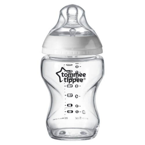 Tommee Tippee Tommee Tippee Closer to Nature Glass Bottle Feeding Container 250ml 1