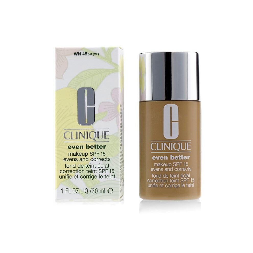 Clinique Even Better Makeup SPF15 (Dry Combination to Combination Oily) - WN 48 Oat 30ml/1oz