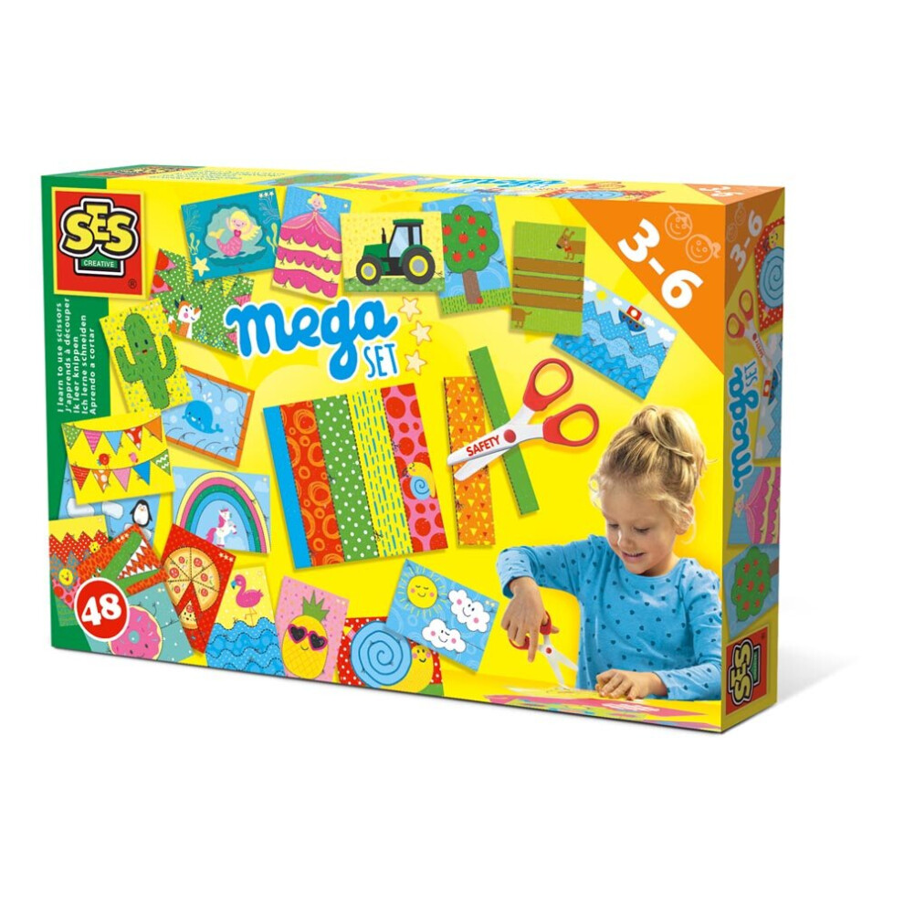 Ses Creative Children's I Learn To Use Scissors Mega Set