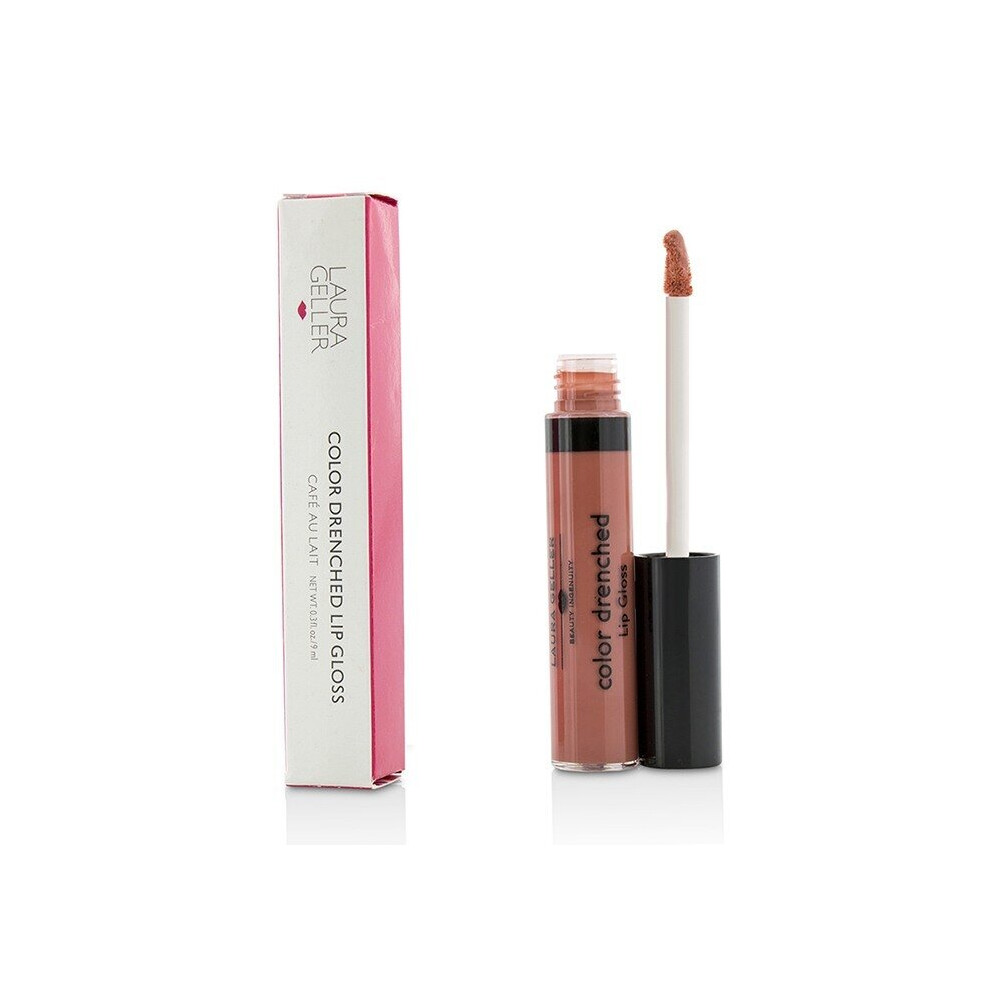 Laura Geller Color Drenched Lip Gloss - #Cafe Au Lait 9ml/0.3oz