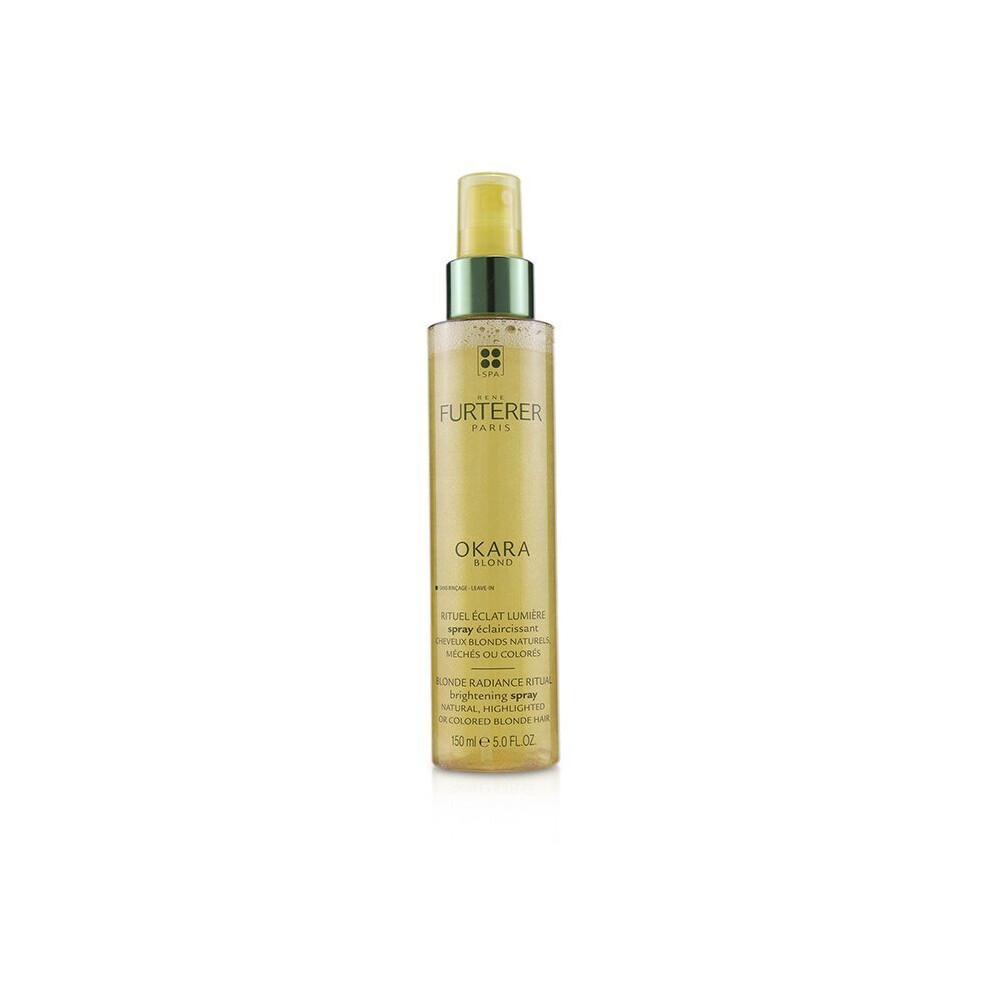 Rene Furterer Okara Blond Blonde Radiance Ritual Brightening Spray (Natural, Highlighted Or Colored Blonde Hair) 150Ml/5Oz