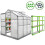 Bundel: Kweekkas met basis – 1.8m x 1.8m + Stellingen 1