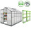 Bundel: Kweekkas met basis – 1.8m x 3m + Stellingen 1