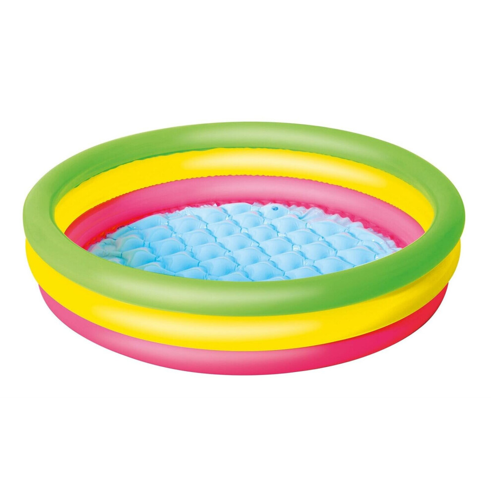 Bestway 51104 Piscina Tonda Arcobaleno 102 H 25-image