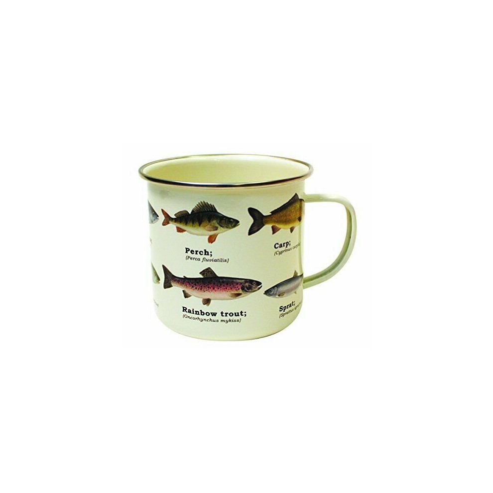 Fish Enamel Mug