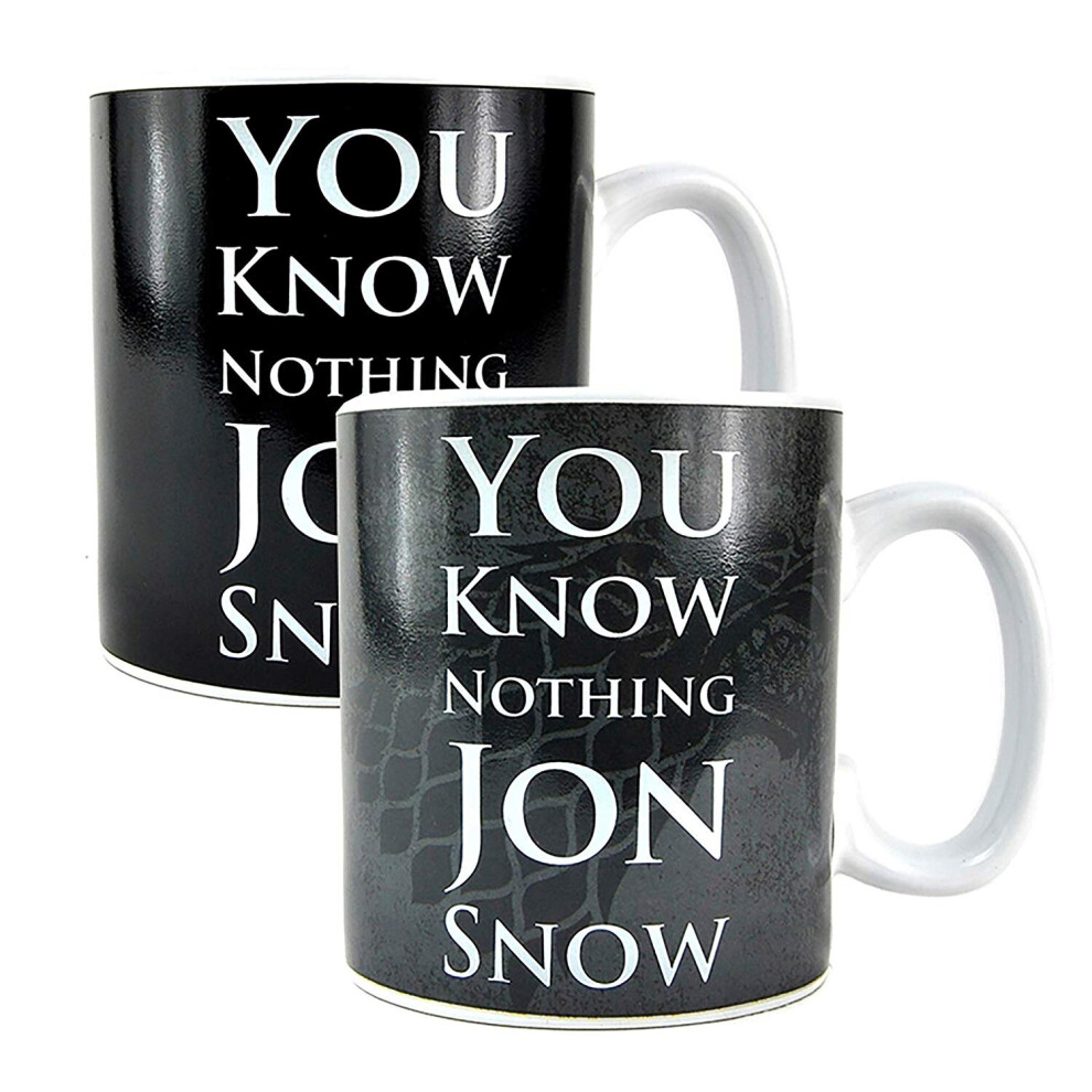 Game of Thrones Heat Change Mug Jon Snow