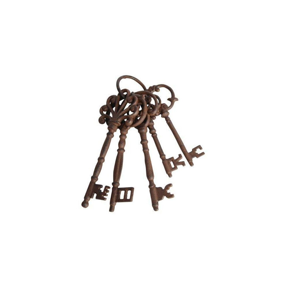 Fallen Fruits Set Of Five Cast Iron Keys