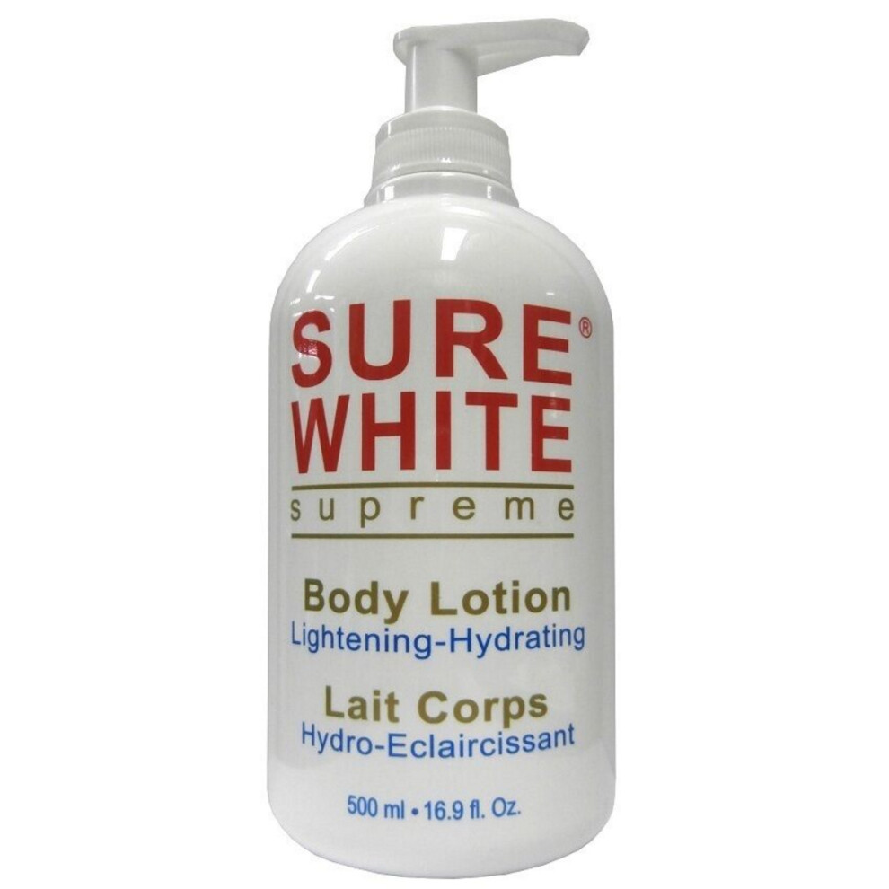Sure White White Sure Supreme Body Lotion Lightening Hydration Lait 500Ml