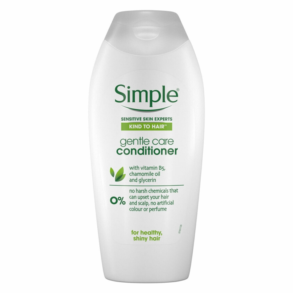 Simple Kind to Hair Gentle Care Conditioner with Vitamin B5 400ml