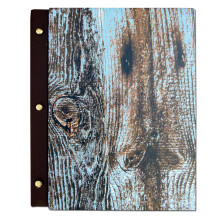 (Yes FREE for orders 20+) Wooden Menu Holder A4 Restaurant Brighton Blue