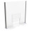 (1000mm) Checkout Screen Sneeze Guard with Hatch Reducer 1