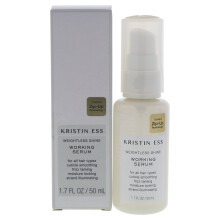 Kristin Ess Hair Weightless Shine Serum för Torrt Skadat Hår - Frizzkontroll, Motverkar Brott, Fuktlås + Glansförbättrande - Färg +