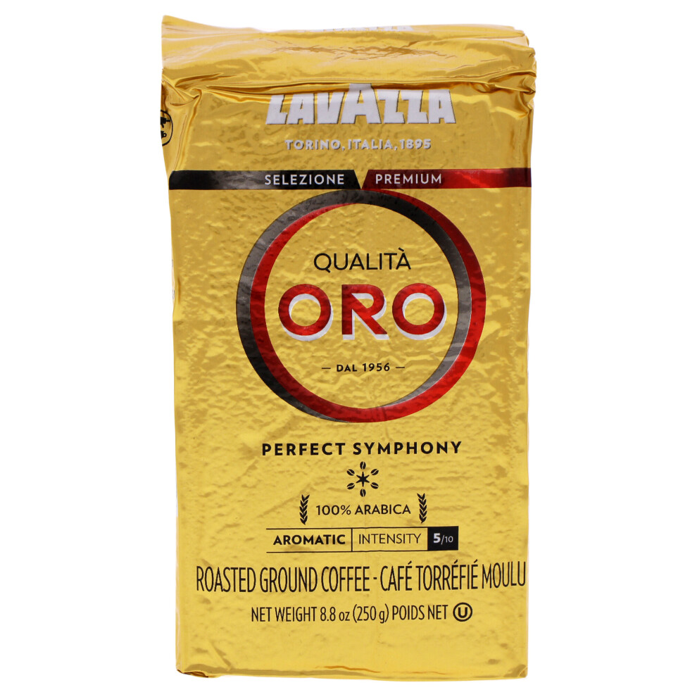 Lavazza Qualita Oro Roast Ground Coffee - 8.8 oz Coffee