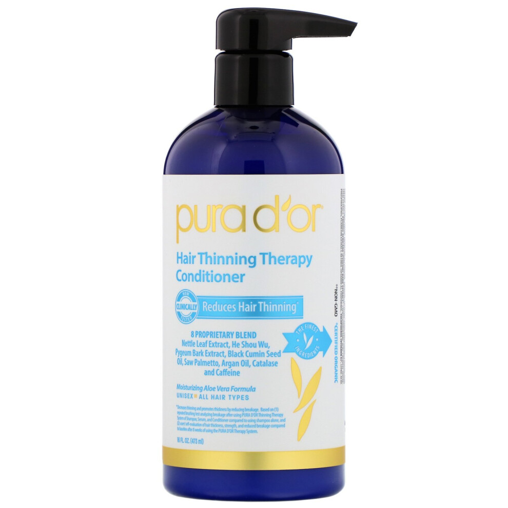 Pura D'or , Hair Thinning Therapy Conditioner, 473Ml