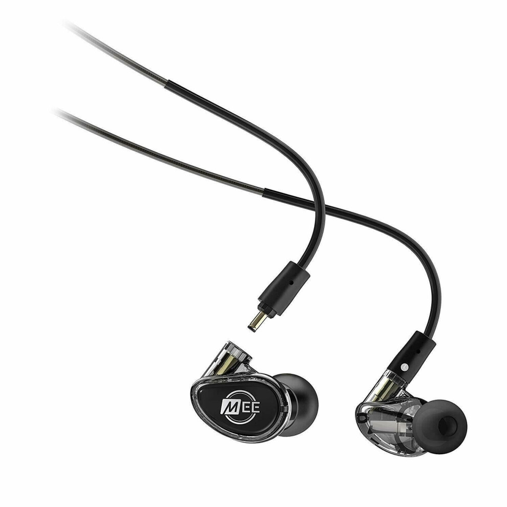 Mee Audio Mx2 Pro Musicians Hybrid Dual-Driver In-Ear Monitors - Smoke 616312624881