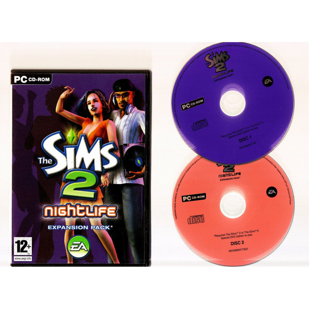 The Sims 2 Nightlife 5030930045364