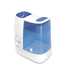 Vicks Warm Mist Humidifier 3.8L Tank, Auto Shut-Off, 2 Mist Levels, 99% Bacteria-Free Mist, VapoPads Compatible