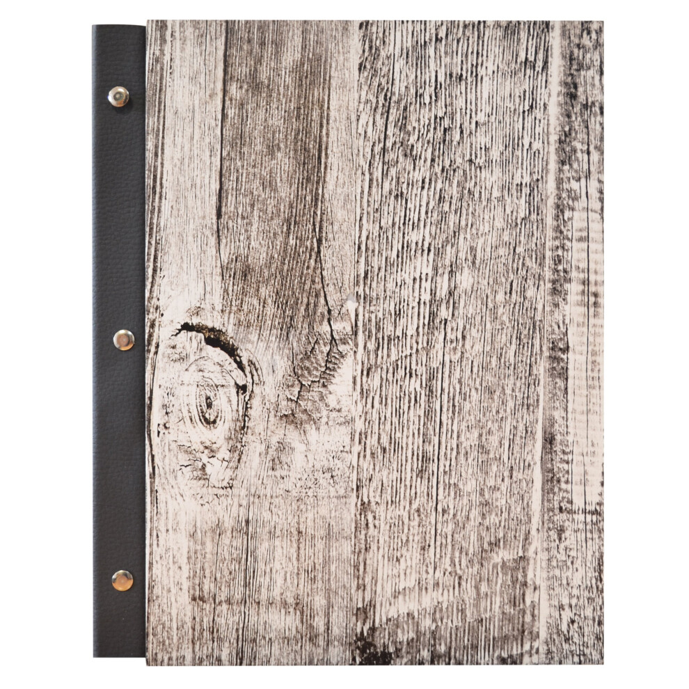(Yes) Wooden Menu Holder A4 Restaurant Brighton White
