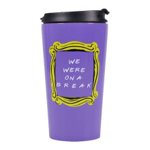 Friends Travel Mug We Were On A Break Frame Logo new Official Metal